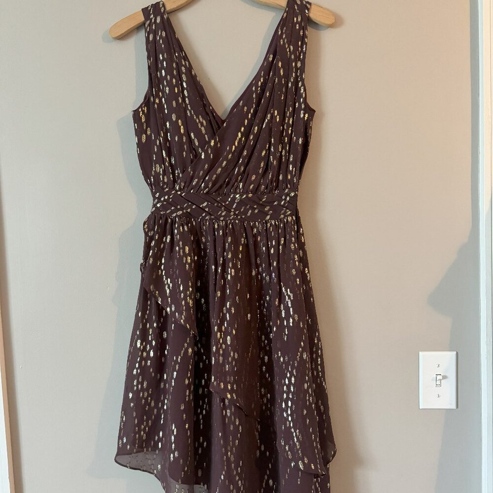 A touch of Shimmer Asymmetrical Dress - The Addison Story